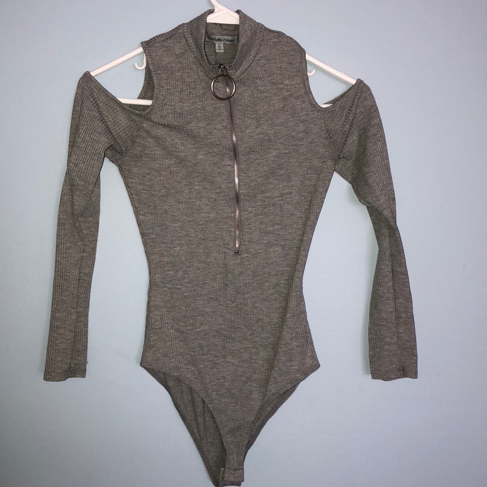 Zip up body suit